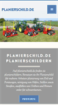 Mobile Screenshot of planierschild.de